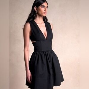 Banana Republic Anisa Cut-out Mini Dress in Black